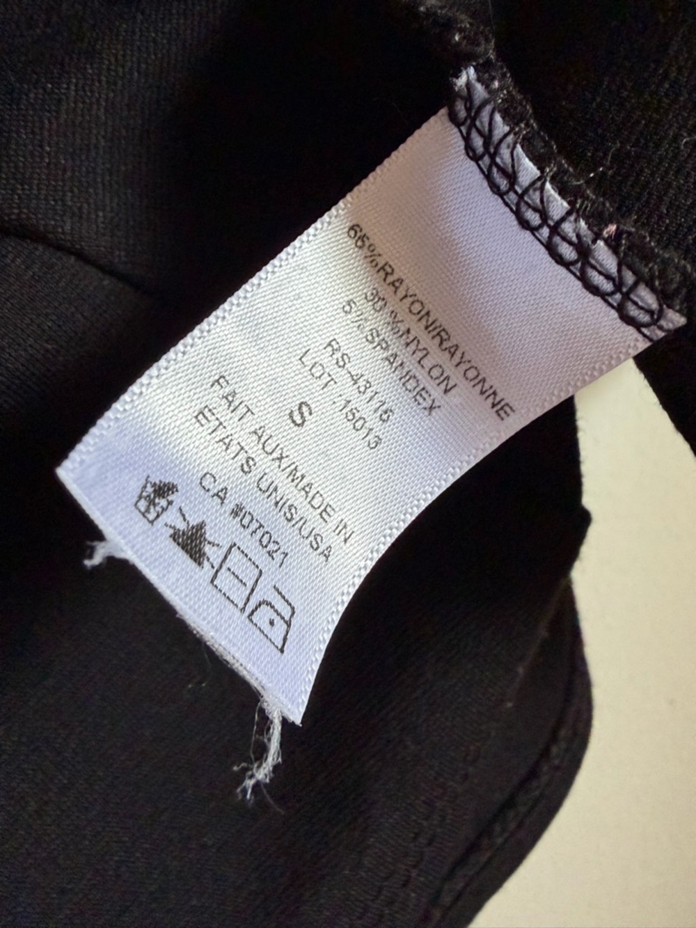 Rebel Sugar Black V‑Neck Sleeveless Dress Size S - Picture 4 of 4